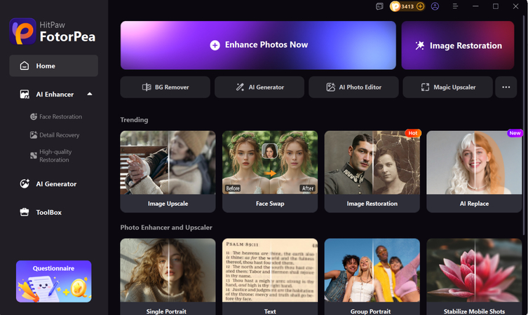 screenshot of hitpaw interface