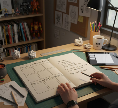 planning your comic book story