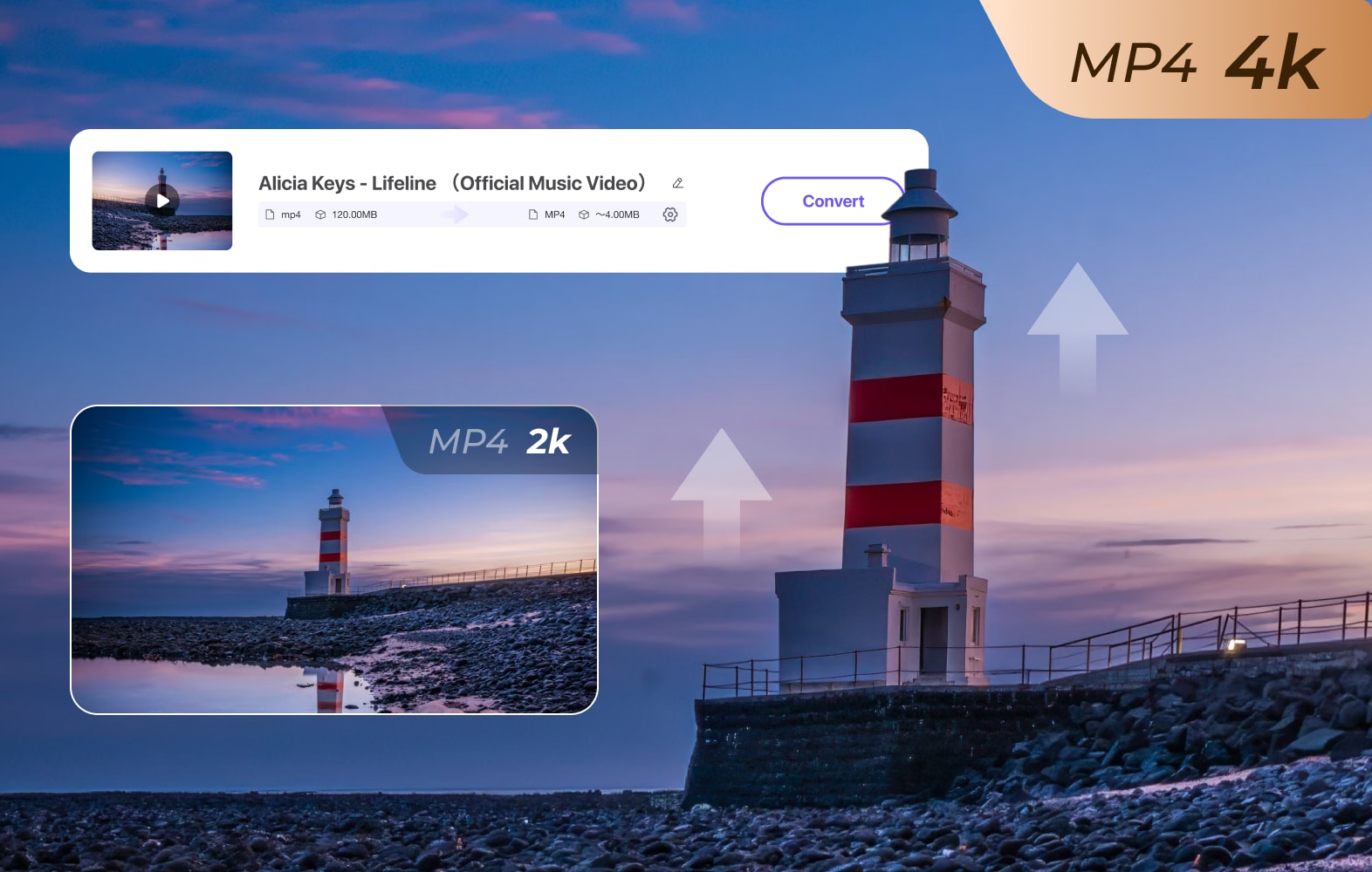 lossless video conversion banner