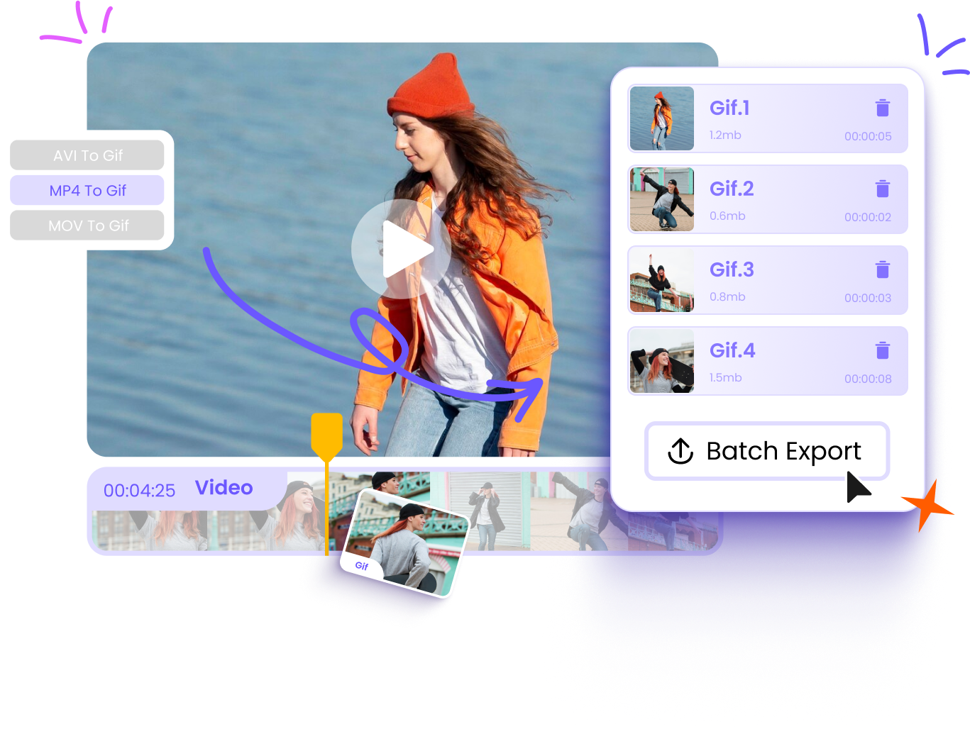 hitpaw video to gif converter