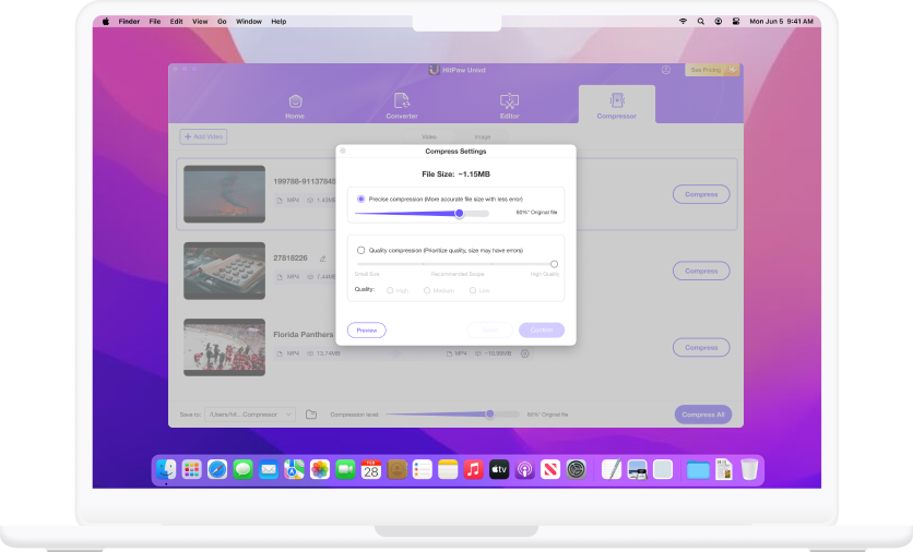 compress mp4 mac