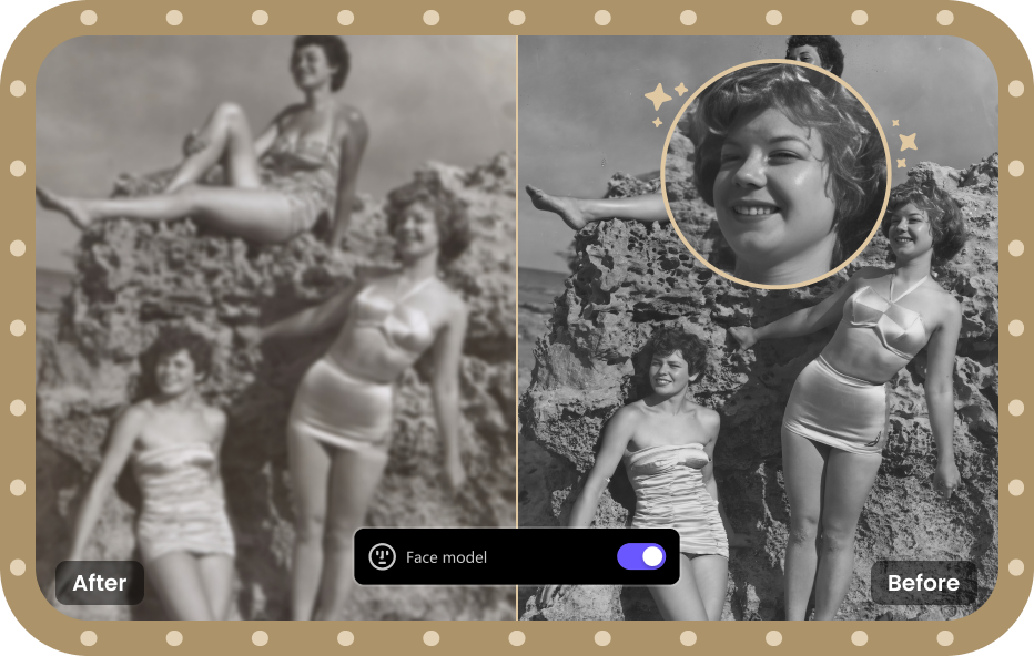 ai old photo restoration