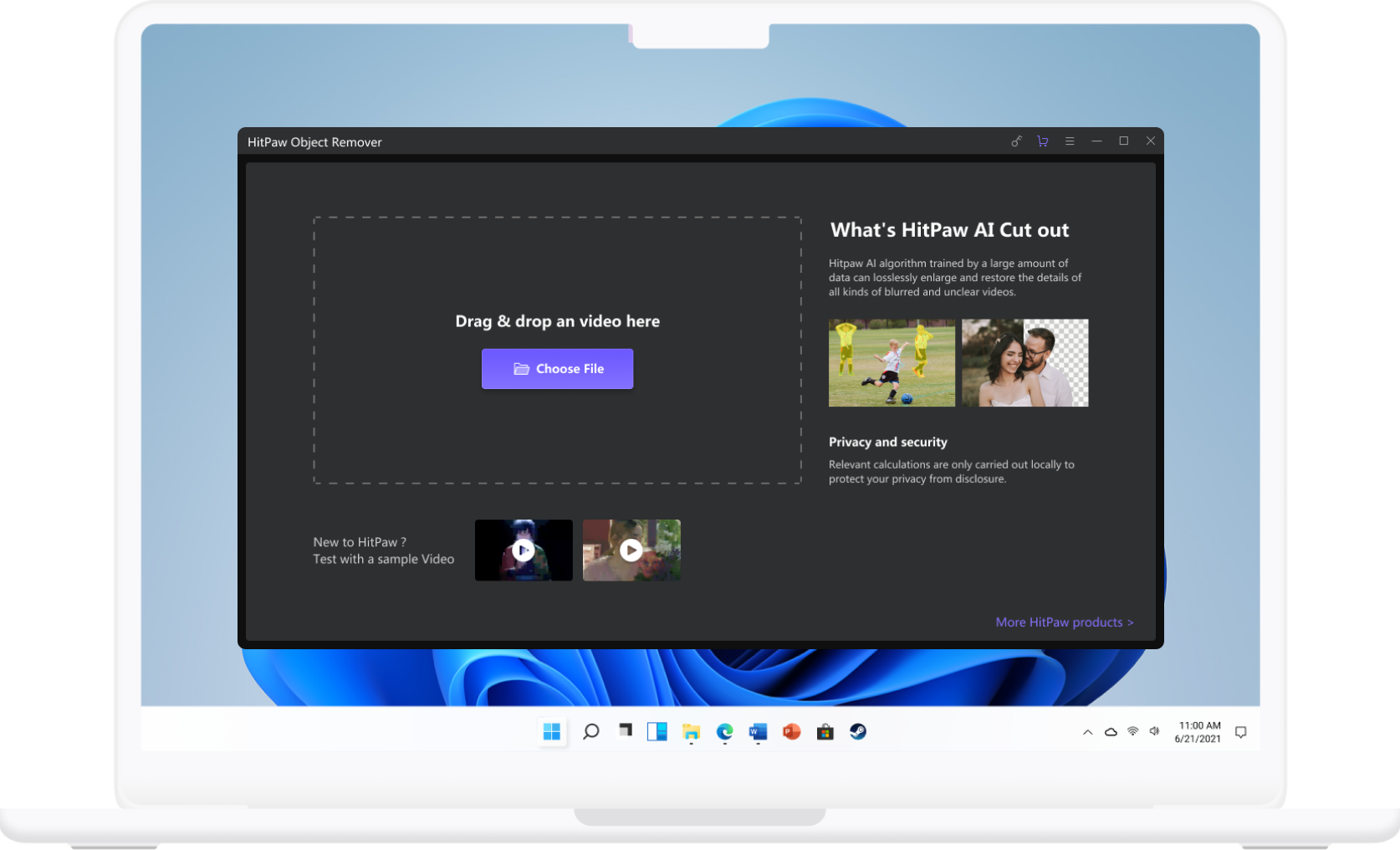 ai video object remover